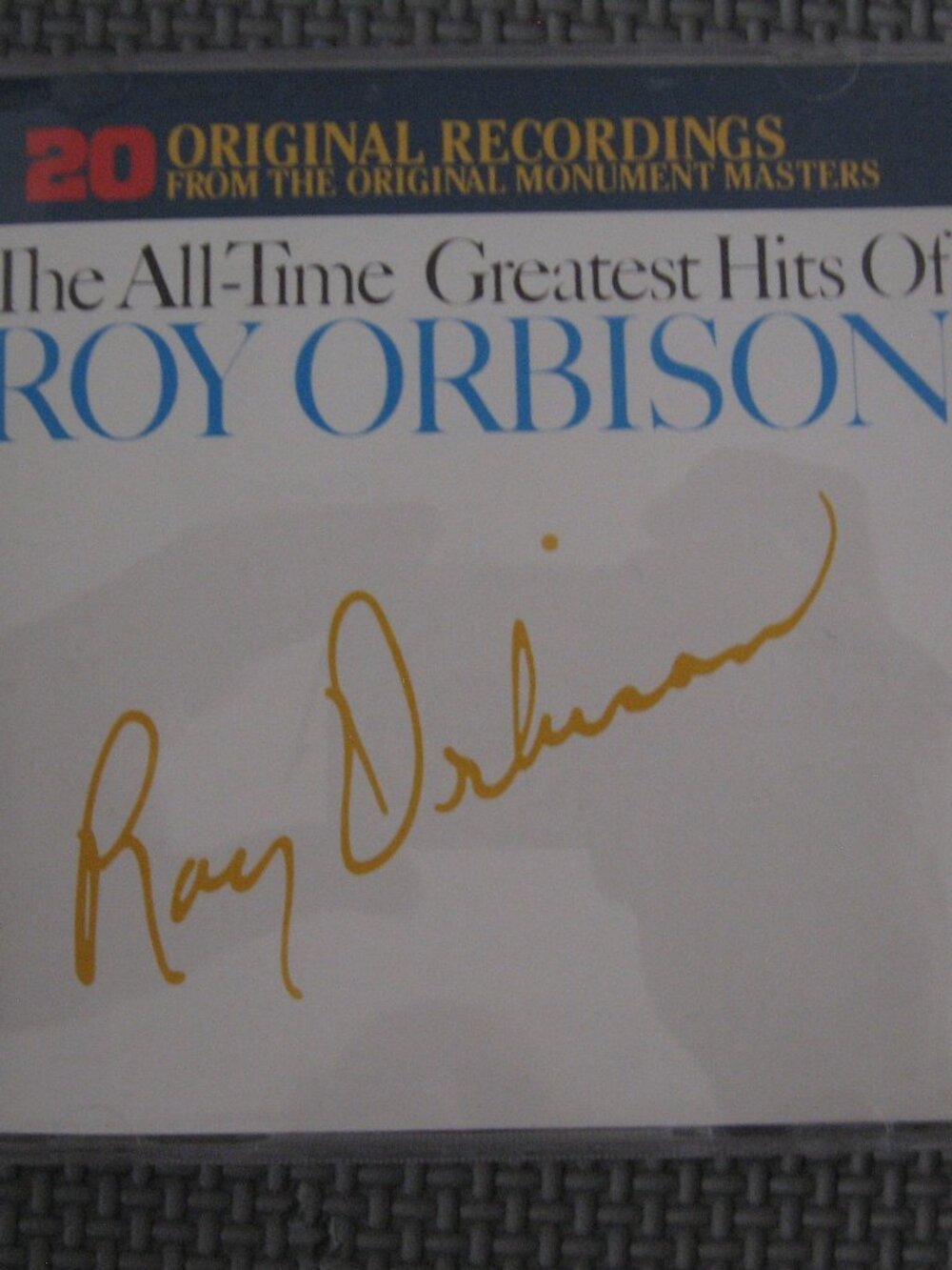 Roy Orbison the Greatest hits on CD -- VG++